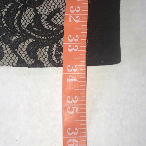 The Limited Black Lace Panel Front Skinny Pant 2 - Picture 4 of 11